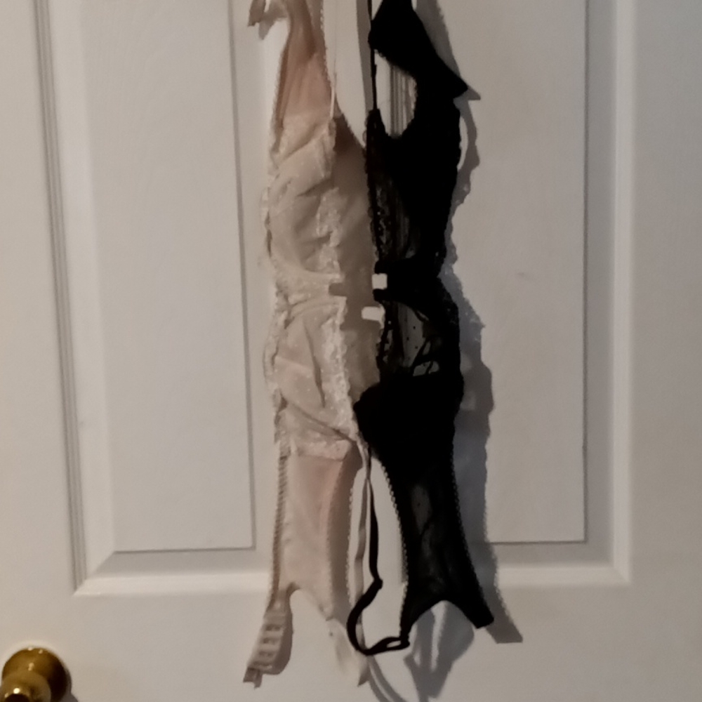 Victoria's Secret Wicked Unlined Push-up without padding. Set of 2 bras.